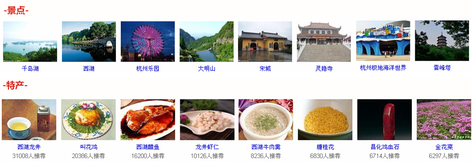 景點(diǎn)特產(chǎn) 景點(diǎn)特產(chǎn)