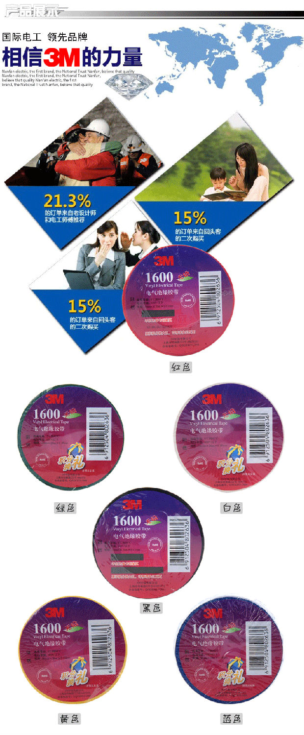 PVC電氣絕緣膠帶