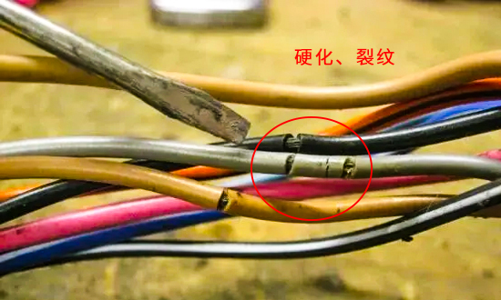電線老化 電線老化
