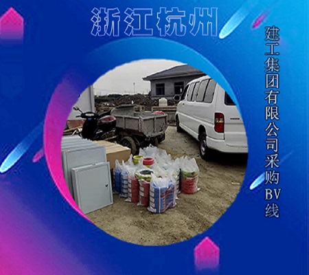 浙江杭州建工集團(tuán)有限公司采購BV線【杭州安信】