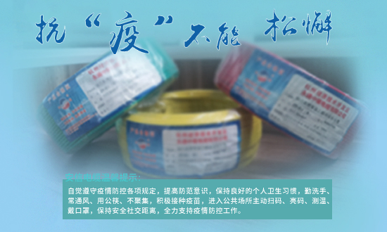 疫情得到有效控制，杭州安信家用阻燃電線電纜廠家全體員工上崗
