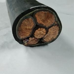 3+2芯阻燃電纜 ZB-YJV銅電纜 低煙無鹵電纜