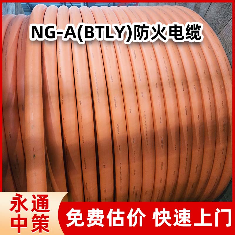永通中策4×25+1×16平方BTLY新能源防火電纜廠家批發(fā)